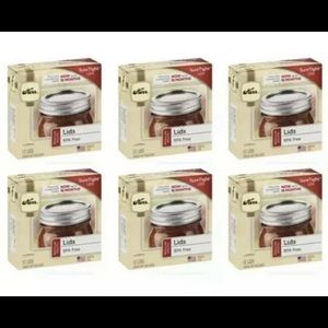Kerr Regular Mouth Mason Canning Jar Lids